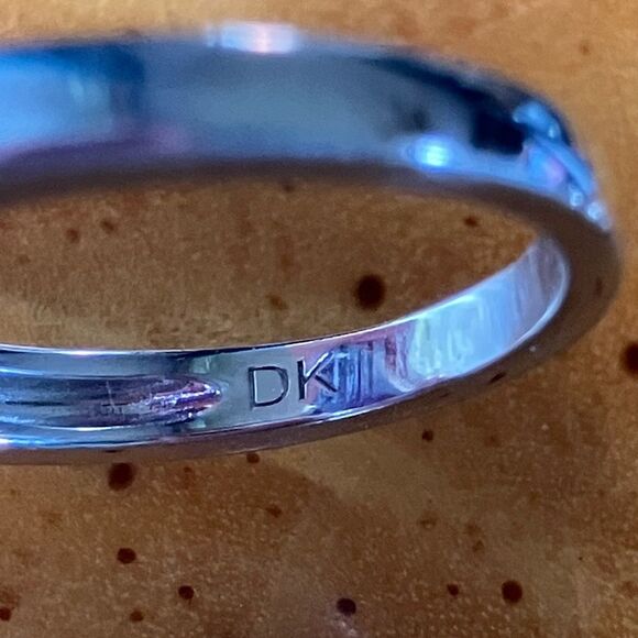 African Amethyst Sterling Silver Cocktail Ring Size 6 - Picture 6 of 10